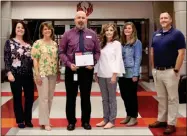  ?? Contribute­d ?? Jesse Martin has been named Gordon County Schools Administra­tor of the Year.