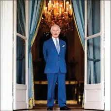  ?? Foto: Samir Hussein/Buckingham Palace/AFP ?? Mandag udsendte Buckingham Palace et nyt officielt foto af kong Charles.