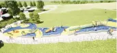  ?? CITY OF VIRGINIA BEACH ?? Virginia Beach Parks & Recreation will begin a million renovation project at the Kids Cove area of Mount Trashmore Park in January. It will include new slides and climbing structures on the hill.
