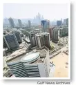  ?? Gulf News Archives ?? A view of Tecom in Dubai.