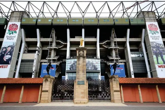  ??  ?? The RFU are reviewing the ‘historical context’ of ‘Swing Low, Sweet Chariot’ and its use at rugby games (Getty)