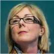  ??  ?? Balanced view: Regina Doherty