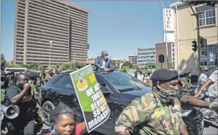  ?? Photos: Alet Pretorius/gallo Images and Delwyn Verasamy ?? Fightback against fightback: Ace Magashule (above) is left exposed as senior members of the ANC will meet to decide on the extent of the ethics committee’s powers.