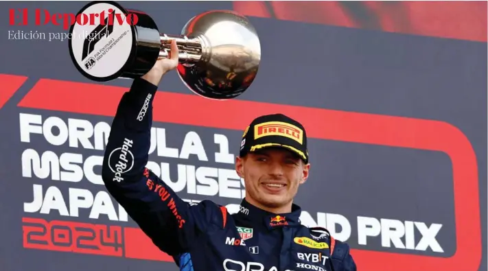  ?? ?? ►
El piloto neerlandés Max Verstappen arrasó en el Gran Premio de Japón y obtuvo su tercer triunfo de la temporada.