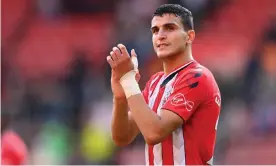  ?? ?? The Southampto­n winger Mohamed Elyounouss­i was on loan at Celtic for two seasons and says the hard times have had a positive effect. Photograph: Alex Davidson/Getty Images