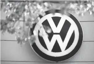  ?? MARKUS SCHREIBER/AP ?? The $15 billion settlement of most claims against Volkswagen was approved by a federal judge in 2016.