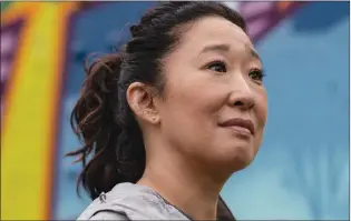  ??  ?? Sandra Oh in “Killing Eve”