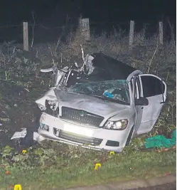  ??  ?? Glenn Craib, right, has admitted careless driving which ended in the crash that killed Witold Solski on the A90, left.