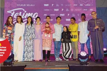  ??  ?? BARISAN duta pada priviu media Kempen Terima Kasih 2018 di Hotel New World.