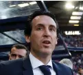  ?? FOTO: LEHTIKUVA/CHARLY TRIBALLEAU ?? Unai Emery.