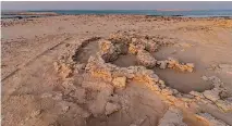  ?? ?? The structures uncovered by archaeolog­ists in Abu Dhabi. (Department of Culture and Tourism - Abu Dhabi)