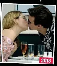  ?? ?? 2018
An item: Lily and Matt share a kiss