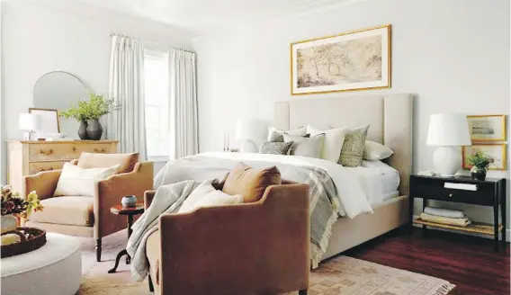  ?? STUDIO McGEE ?? Interior designs from Studio McGee have helped push the couple’s Instagram following to 3.3 million.