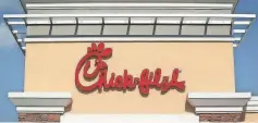  ?? GETTY IMAGES ?? With a ranking of 84, Chick-fil-A has been No. 1 with customers for six years in a row.