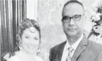  ??  ?? Sophie Grégoire Trudeau at a function in Mumbai where she was photograph­ed next to Jaspal Atwal.