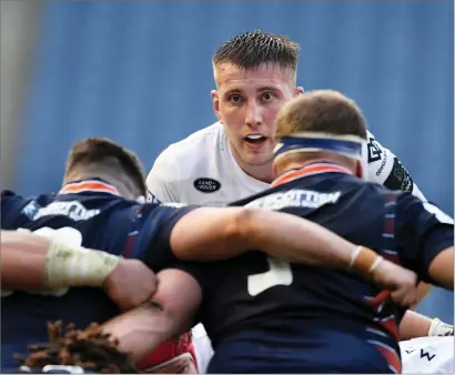  ?? ?? Scotland internatio­nalist Matt Fagerson believes Glasgow’s back row has been strengthen­ed in recent years