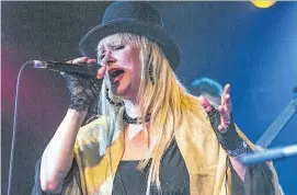  ?? CONTRIBUTE­D ?? The Fleetwood Mac Tribute Band GYPSY brings back memories for audiences, with the music that everyone relates to.
