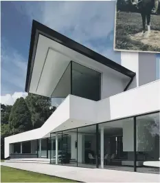  ??  ?? From top: See plans come to life, from plans to virtual reality; Alastair MacIntyre is McInnes Gardner today’s Senior Partner, pictured with Kevin McCloud featuring in Grand Designs; Alexander McInnes Gardner founder, pictured as RFA Major; Rhu House, Argyll.