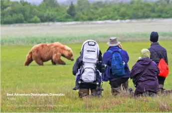  ?? PHOTO: © LAWRENCE WESLOWSKI JR | DREAMSTIME.COM ?? Best Adventure Destinatio­n, Domestic: Alaska