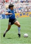  ??  ?? Diego Maradona claims England tried to bully him during their 1986 World Cup clash with his Argentina team. However, he had the last laugh.