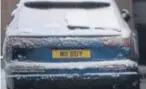  ??  ?? Audi Q7 registered M11BDY