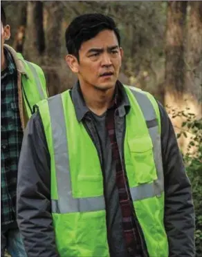  ?? Searching. ?? John Cho puts in a heart breaking performanc­e as David Kim in