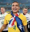  ??  ?? Socceroos star Tim Cahill is focusing on getting himself to the World Cup finals in Russia next year.