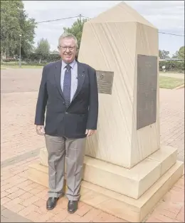  ??  ?? Parkes MP Mark Coulton believes all residents in his vast electorate are looking forward to commemorat­ing Anzac Day 2021 in a respectful and meaningful way.