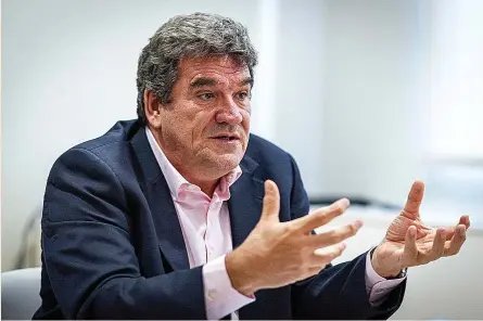  ?? ?? José Luis Escrivá, ministro de Inclusión, Seguridad Social y Migracione­s.