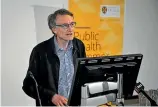  ?? LUKE PILKINTONC­HING, SUPPLIED/ STUFF ?? University of Otago epidemiolo­gist Nick Wilson published articles before the pandemic warning of the need for improved border control.