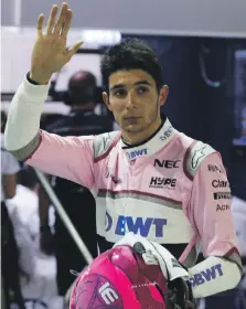 ?? Reuters ?? Esteban Ocon is likely to be without a drive next year as Lance Stroll looks set to take his spot at Force India