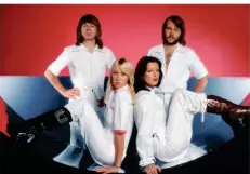  ?? FOTO: MARY EVANS/IMAGO ?? Björn Ulvaeus, Agnetha Fältskog, Anni-Frid Lyngstad und Benny Andersson Mitte der 1970er-Jahre.