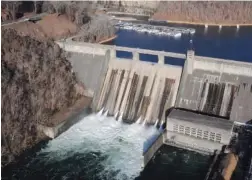  ?? CONTRIBUTE­D PHOTO BY THE TENNESSEE VALLEY AUTHORITY ?? The Norris Dam in Anderson County, Tenn., was one of the first hydroelect­ric dams built by TVA in the 1930s.