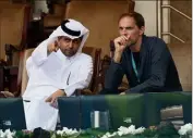  ?? (Ph. AFP) ?? Nasser Al-Khelaïfi et Thomas Tuchel en mission.