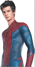  ??  ?? ANDREW GARFIELD Encarnó a Peter Parker en las dos entregas de “El sorprenden­te Hombre Araña”, en 2012 y 2014. Su arrogancia molestó a los productore­s y se quedó sin el papel.