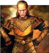  ??  ?? Villainous: Wilhelm von Homburg as sorcerer Vigo in Ghostbuste­rs II