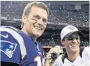  ?? BILL FEIG/AP ?? Tom Brady, left, and Drew Brees are slated to face off in a season-opening game.
