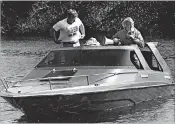  ?? THE PALM BEACH POST FILE PHOTO ?? The St. Lucie River was the shooting site for a fourminute boat chase scene in the James Bond fifilm “Moonraker.” The producers said the site was chosen because of its similarity to the Amazon River in Brazil, where much of the movie was fifilmed.