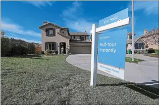  ?? PHOTO BY FRANK BELLINO ?? A two-story house in Murrieta is one of the first homes Opendoor bought after moving into Southern California in 2018. Opendoor has agreed to a settlement with the Federal Trade Commission.