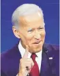  ??  ?? Joe Biden