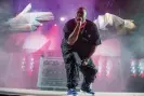  ?? Amy Harris/Invision/AP ?? Killer Mike during Run the Jewels’ set at Coachella earlier this year. Photograph: