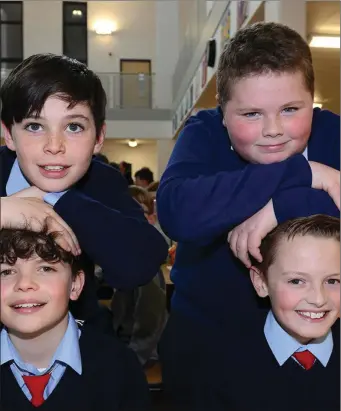  ??  ?? Donacarney National School squad at the Chapter 6 Credit Union Schools Quiz at Athboy Community School