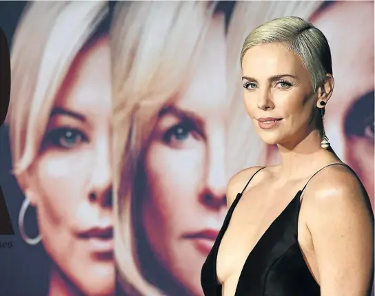  ?? Picture: Steve Granitz/WireImage ?? Charlize Theron attracted fellow red-hot stars Nicole Kidman and Margot Robbie to ’Bombshell’, which she produced.