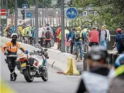  ?? Foto: Claude Piscitelli/LW-Archiv ?? Die Radfahrerd­emonstrati­on wird auch dieses Jahr von der Polizei begleitet.