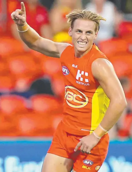  ?? Picture: GETTY IMAGES ?? Teenager Darcy Macpherson has been outstandin­g for the Suns team in the NEAFL.