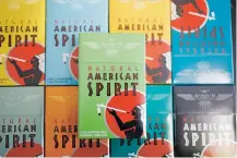  ??  ?? ‘Additive Free’ can be seen on the packaging of American Spirits. Scores of plaintiffs sued over ‘organic’ and ‘additive-free’ marketing claims after the FDA found that the terms misled consumers.