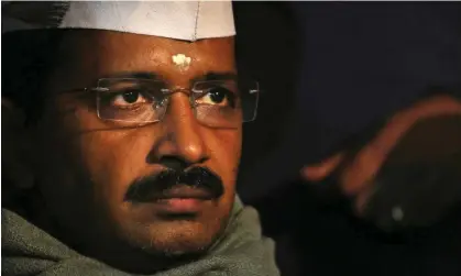  ?? Photograph: Manish Swarup/AP ?? Arvind Kejriwal is the top elected official for the Indian capital.
