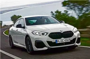  ??  ?? NEED TO KNOW
New M235i Gran Coupé is based on M135i hatch, but its set-up is a little softer