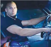 ??  ?? With 61 vehicles trashed in his movies, Vin Diesel takes the prize as Hollywood’s most dangerous onscreen driver.