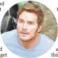  ?? MARVEL ?? Chris Pratt stars as Peter Quill.